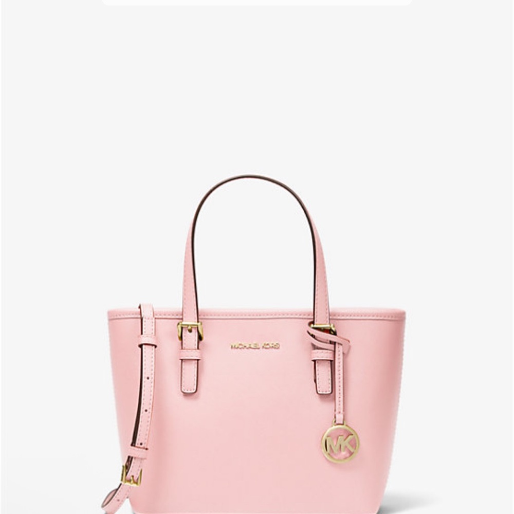 Michael Kors Pink Saffiano Leather Tote